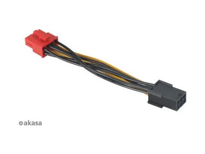 akasa kabel ak cb052 redukce 6pin pcie na 8pin pcie 2 0 ien204360