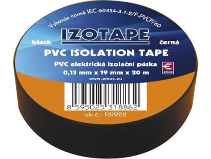 izolacni paska na kabely pvc 19 20 cerna ien111752
