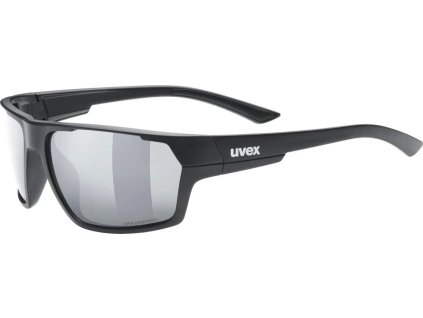 slunecni bryle uvex sportstyle 233 p black mat polavision litemirror silver cat 3 ien400067
