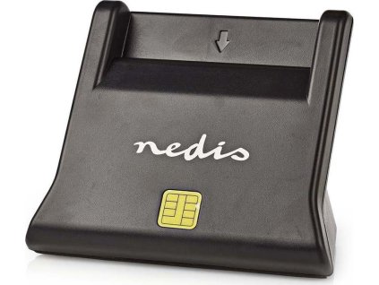 nedis ctecka cipovych karet crdru2sm3bk smart card id 1 eobcanka standardni biometricke cipy usb 2 0 cerna ien485826