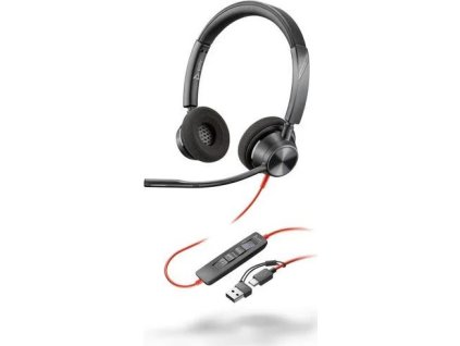 poly nahlavni souprava blackwire 3320 ms usb c a adapter stereo ien509893