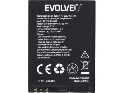 evolveo orig baterie 900 mah pro easyphone id eg xs ep 400 550 570 ien555288