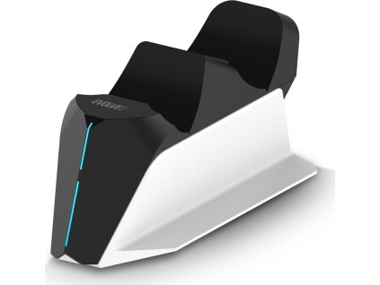 evolveo dockcharge nabijeci zakladna a stojanek pro dva ovladace ps5 ien555289
