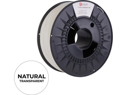 tiskova struna filament c tech premium line asa natural 1 75mm 1kg ien444475