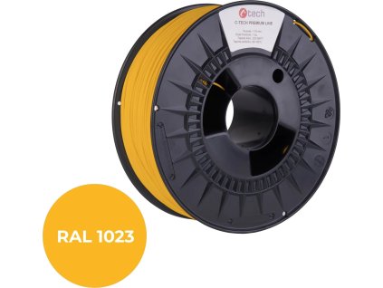 tiskova struna filament c tech premium line asa dopravni zluta ral1023 1 75mm 1kg ien444476