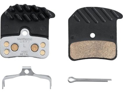 brzdove desticky shimano h03c mf kov s chladicem ien405092