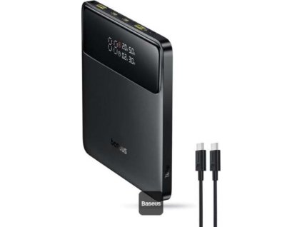 powerbanka baseus blade h1 lite 20000mah 100w cerna ien555498