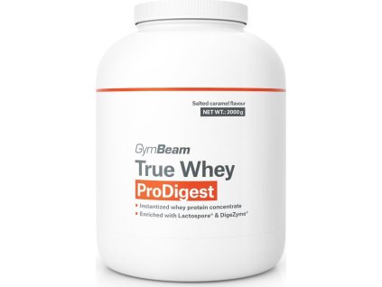 gymbeam true whey prodigest 2 kg slany karamel ien555095