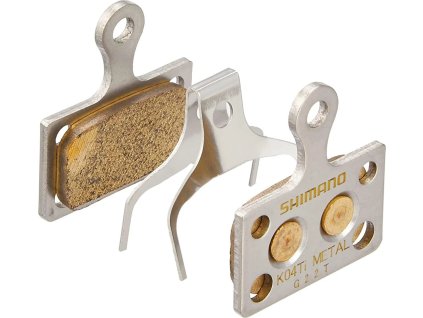 shimano brzdove desticky k04ti mx kovove flat mount 1 par ien534737