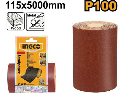 ingco papir brusny p100 11 5 x 500cm ien555530