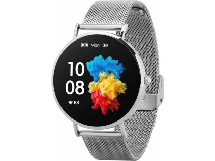 garett smartwatch verona stribrna ocel ien517538