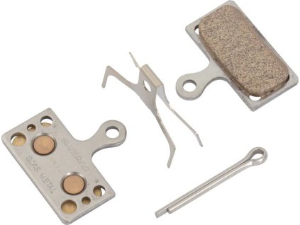 shimano brzdove desticky g04s mx kovove mtb 2piste 1 par ien534732