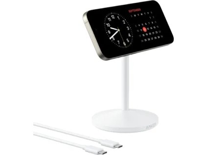 bezdratovy nabijeci stojanek anker maggo a25x1 15w bily ien556825