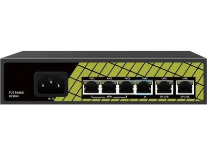 conexpro gnt p9206ea poe switch 6x lan 4x poe ien533216