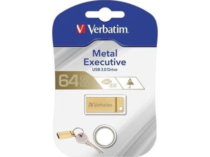 verbatim metal executive 64gb zlaty ien298664
