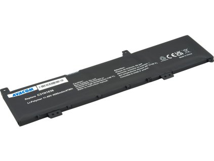 avacom baterie pro asus vivobook n580v nx580 li pol 11 49v 4090mah 47wh ien557724