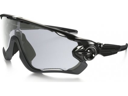 OAKLEY Jawbreaker Polished Black - Clear to Black Photochromic