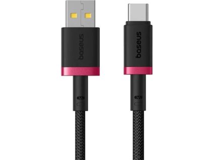 rychlonabijeci kabel baseus dura usb usb c 1m 60w cerveno cerny ien539882