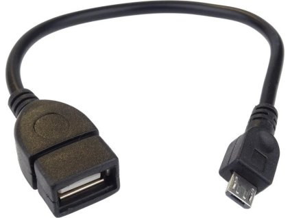 premiumcord usb redukce kabel usb a female microusb male 20cm otg ien182797