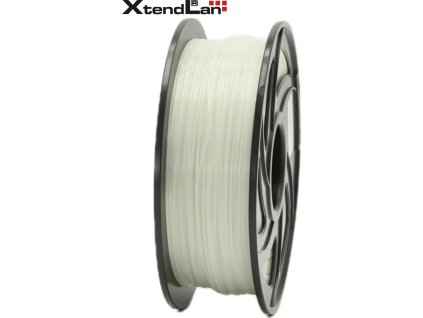 xtendlan pla filament 1 75mm pruhledny bily natural 1kg ien415803