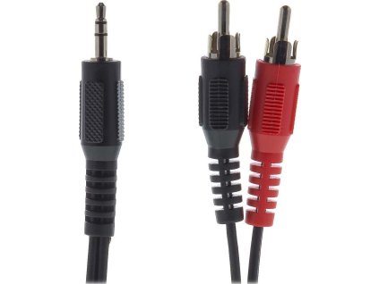 sencor sav 104 020 3 5 mm stereo jack 2x cinch rca konektor ien490845