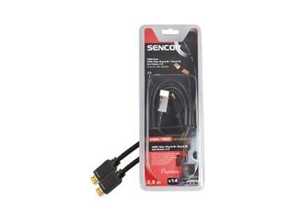 sencor sav 166 025 hdmi m m 2 5m v1 4 p ig490807