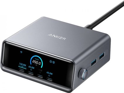 anker prime charger 250w 4x usb c 2x usb a ganprime ien535156