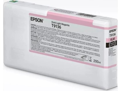 epson t9136 ziva svetle fialova original inkoustova cartridge ien527728