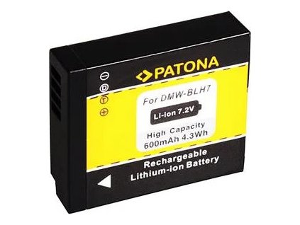 patona pt1200 panasonic dmw blh7e 600mah li ion ien332634