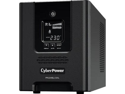 cyberpower professional tower lcd ups 2200va 1980w ien252728
