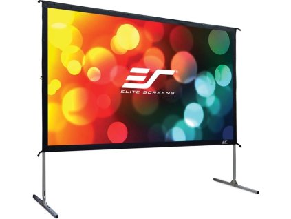 elite screens platno mobilni outdoor stativ 120 304 8 cm 16 9 149 4 x 265 7 cm hlinikovy predni a zadni projekce ien416610