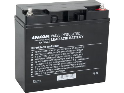 avacom baterie 12v 20ah m5 deepcycle pbav 12v020 m5ad ien476295