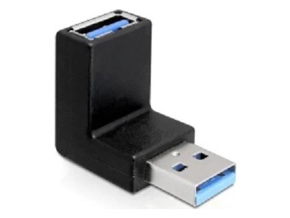 delock adapter usb 3 0 samec usb 3 0 samice pod uhelem 90 vertikalne ien253978
