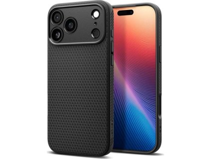 spigen liquid air matte black iphone 17 pro max ien559317