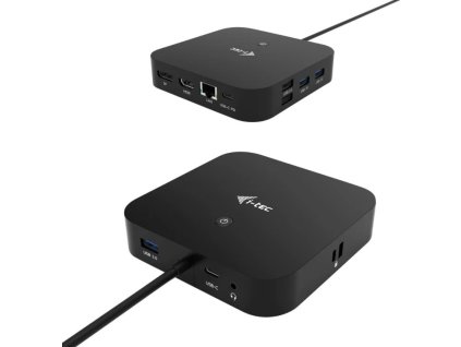 i tec usb c hdmi dp docking station with power delivery 100w ien437517