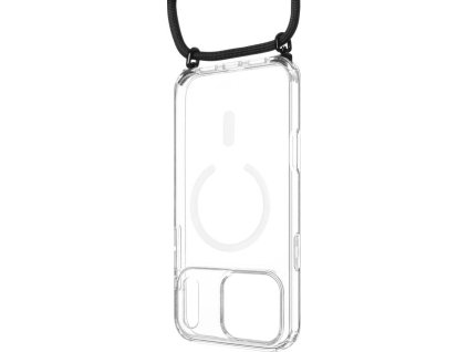 pouzdro fixed magpure neck s cernou snurkou na krk pro apple iphone 17 pro max ien562831