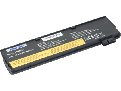 avacom pro lenovo thinkpad t470 t480 t570 t580 li ion 10 8v 5200mah ien464270