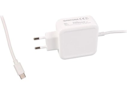 patona napajeci adapter pro tablet pc smartphone 5v 20v 29w konektor usb c bily power delivery ien524242