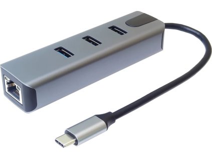 premiumcord adapter usb c na gigabit 10 100 1000mbps 3x usb3 2 konektor ien541172