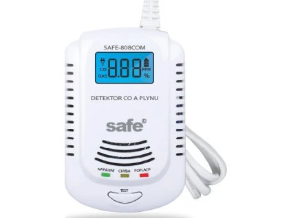 kombinovany detektor co a vybusnych plynu safe 808 com ien275680