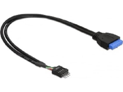 delock adapter usb 3 0 19 pin samice na usb 2 0 8 pin samec ien271562