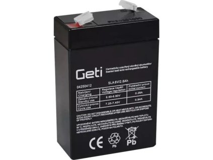 geti baterie olovena 6v 2 8ah ien393014
