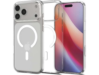 spigen liquid crystal magsafe clear white iphone 17 pro ien559216