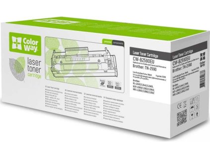 colorway kompatibilni toner pro brother tn 2590 cerny 1 200 stran ien564691