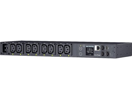 cyberpower rack pdu switched 1u 16a 8 c13 iec 320 c20 ien551655