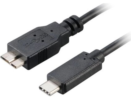 akasa kabel usb c na microusb 1m ien340999