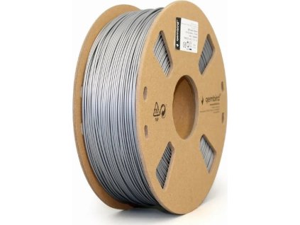 gembird filament abs 1 75mm 1kg stribrna ien253808