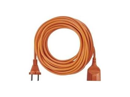 dvouzilovy pohyblivy privod 20 m 1 zasuvka oranzovy pvc 230 v 1 5 mm2 ig481666