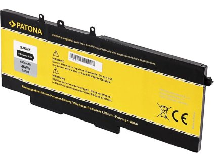patona baterie pro ntb dell e5280 e5480 6000mah li pol 7 6v gjknx 3dddg ien429546