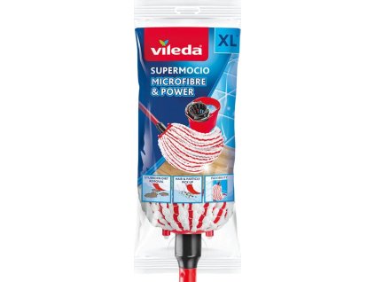 vileda 160474 mop trasnovy supermocio microfibre power ien520935